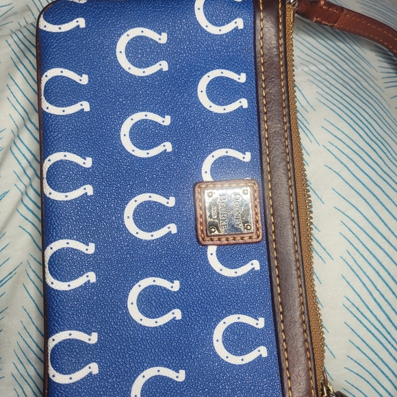 Handbags - Colts decorated wristlet